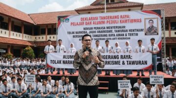 Jaga Masa Depan, Novian Perkasa Serukan Pelajar Tolak Anarkisme